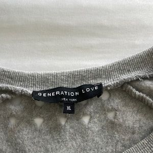 Generation love sweatshirt